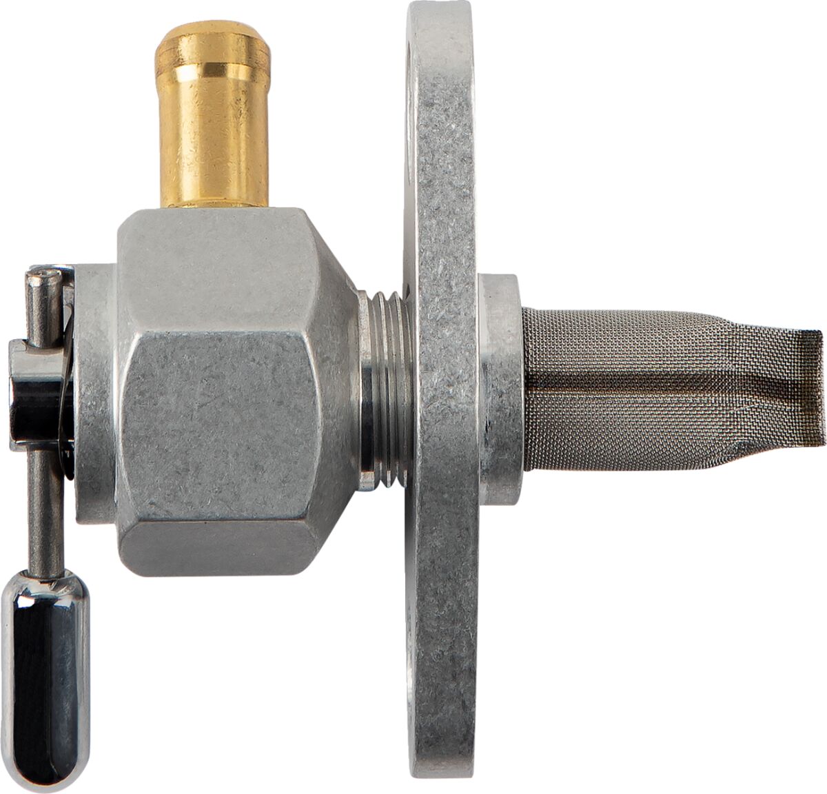 SINGLE OUTLET ON OFF HEX FINNED VALVE 1/4"