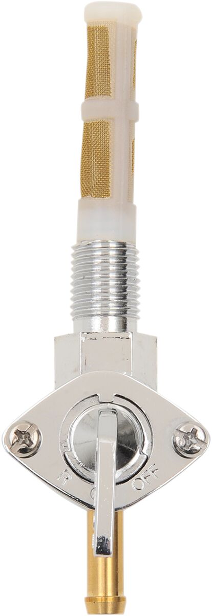 PETCOCK 1/4 NPT DOWN CHROME