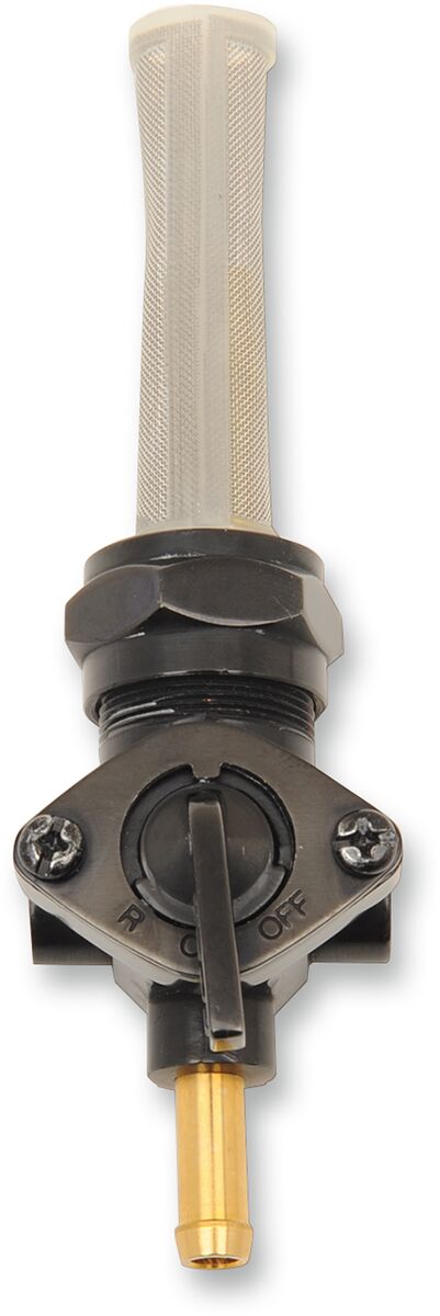 PETCOCK 22MM DOWN BLACK