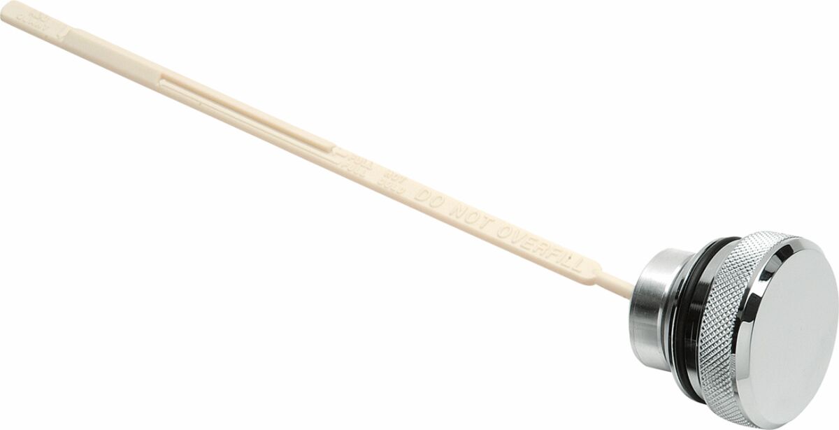 OIL TANK DIPSTICK CHROME