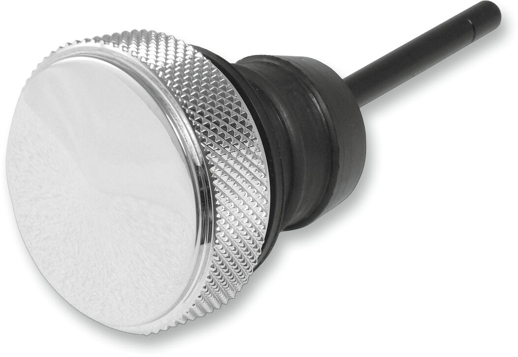 PEAKED OIL TANK DIPSTICK CHROME