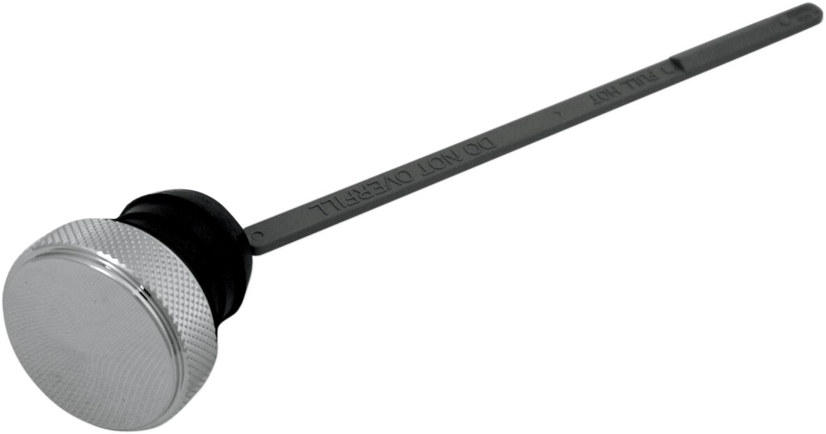 PEAKED OIL TANK DIPSTICK CHROME