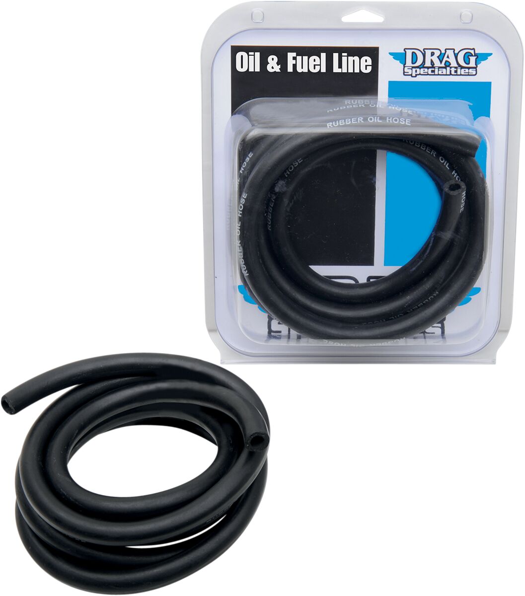 OIL LINE BLACK RUBBER 3/8" 8'