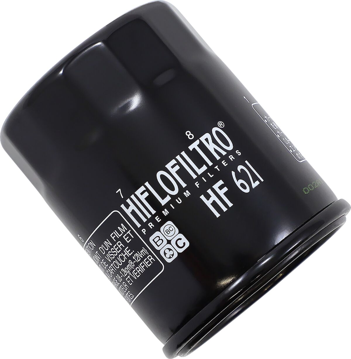 OIL FILTER SPIN-ON PAPER GLOSSY BLACK