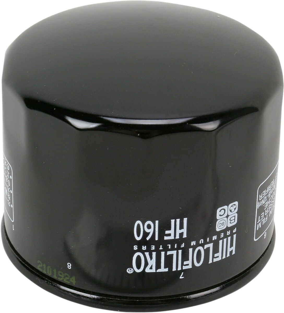 OIL FILTER SPIN-ON PAPER GLOSSY BLACK