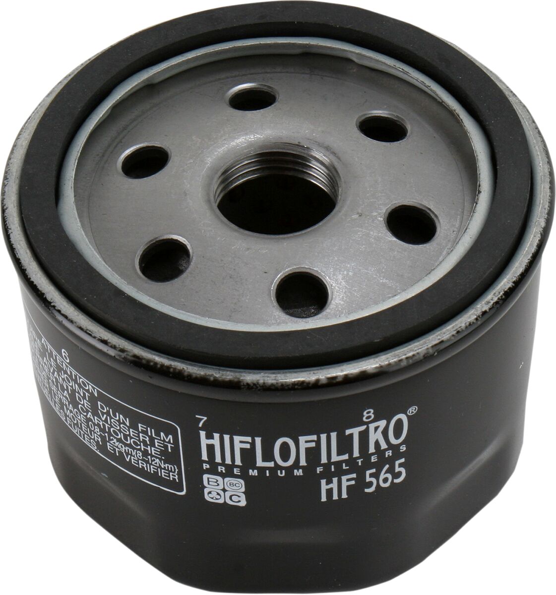 OIL FILTER SPIN-ON PAPER GLOSSY BLACK
