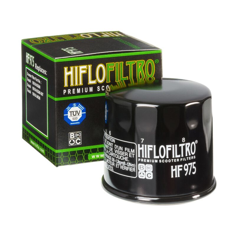 OIL FILTER SPIN-ON PAPER GLOSSY BLACK