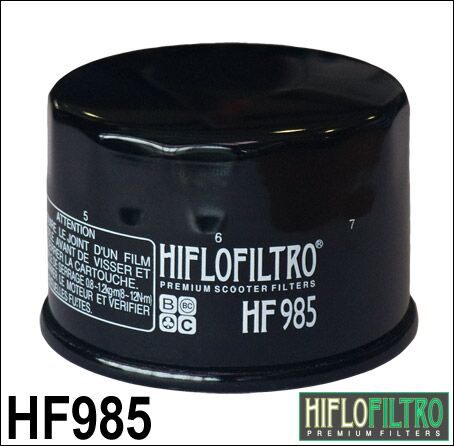 OIL FILTER SPIN-ON PAPER GLOSSY BLACK