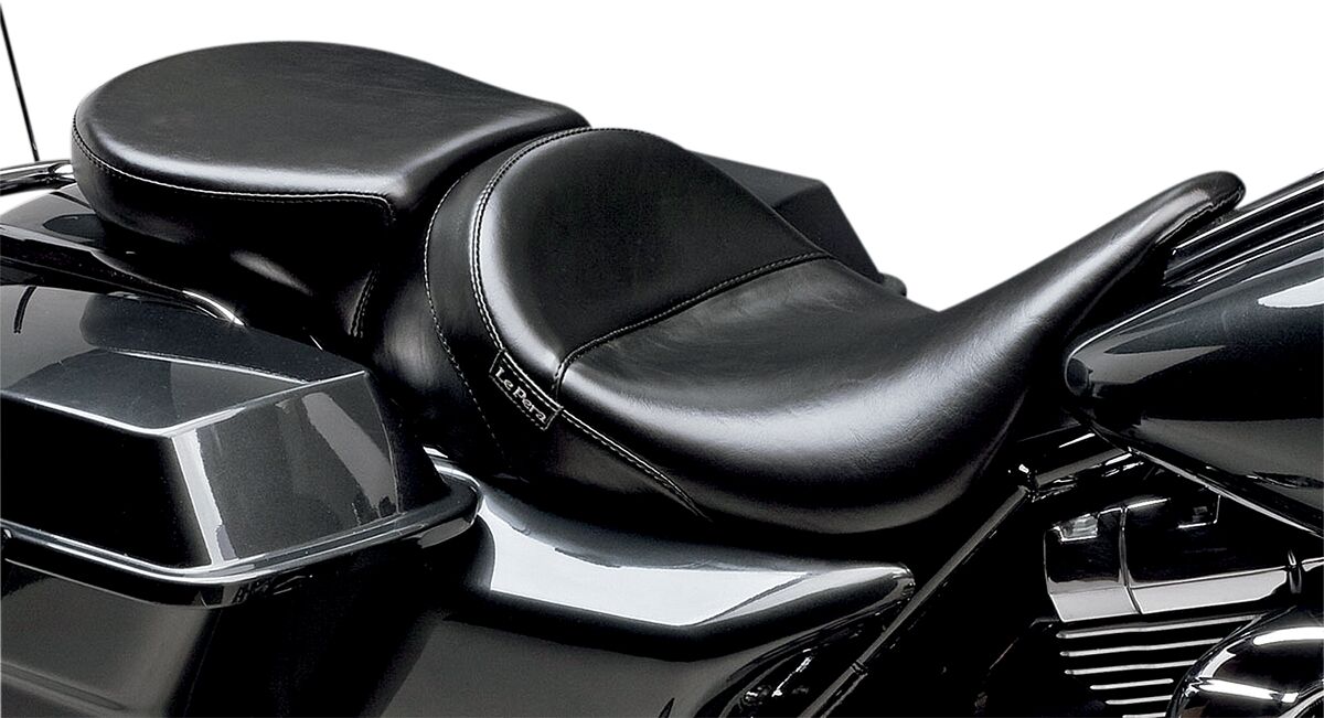 PILLION PAD AVIATOR WIDE SMOOTH REAR BLACK