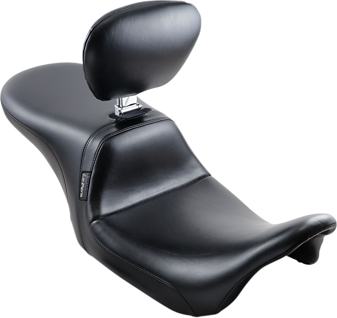 SEAT DAYTONA 2-UP SMOOTH WITH DRIVER BACKREST BLACK