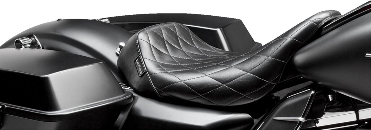 SEAT BARE BONES SOLO DIAMOND STITCH BLACK