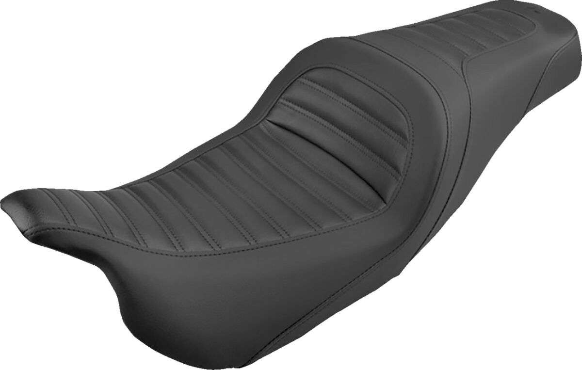2-UP SEAT SLIM FRONT|REAR SADDLEHYDE™|SADDLEGEL™ BLACK