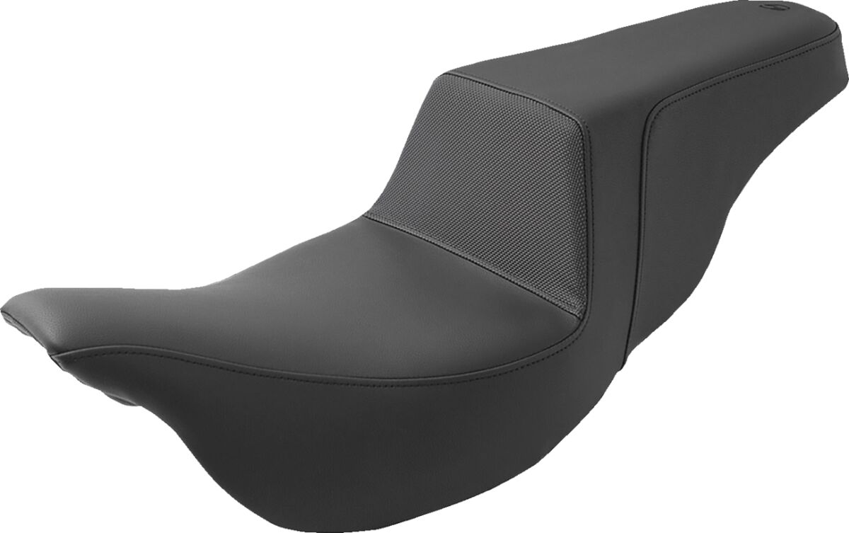 2-UP SEAT STEP UP GRIPPER FRONT|REAR SADDLEHYDE™|SADDLEGEL™ PLAIN BLACK
