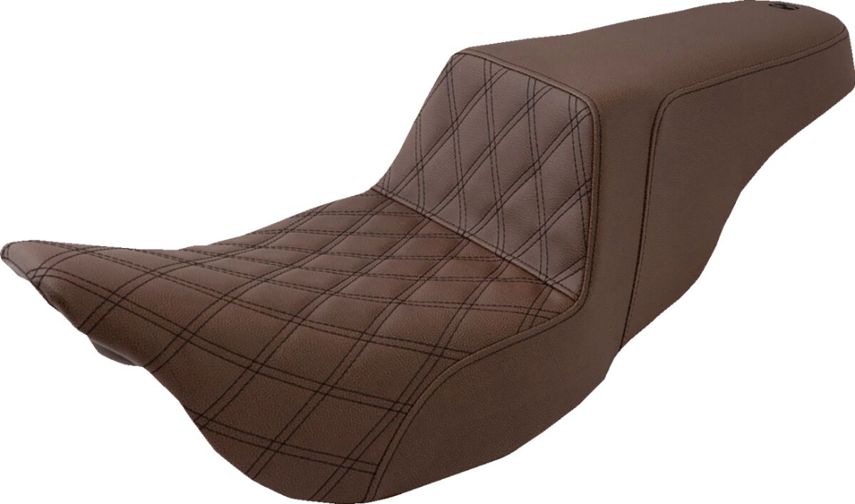 2-UP SEAT STEP UP LS FRONT|REAR SADDLEHYDE™|SADDLEGEL™ BROWN