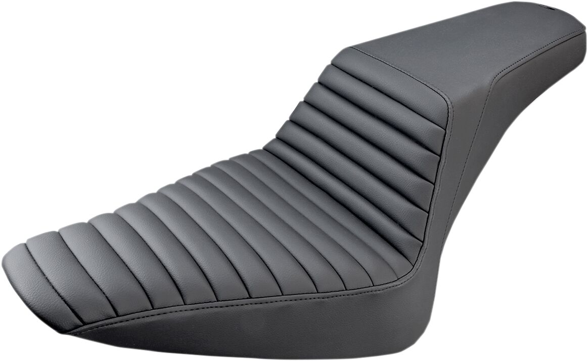 SEAT STEP UP TUCK & ROLL PLEATED BLACK