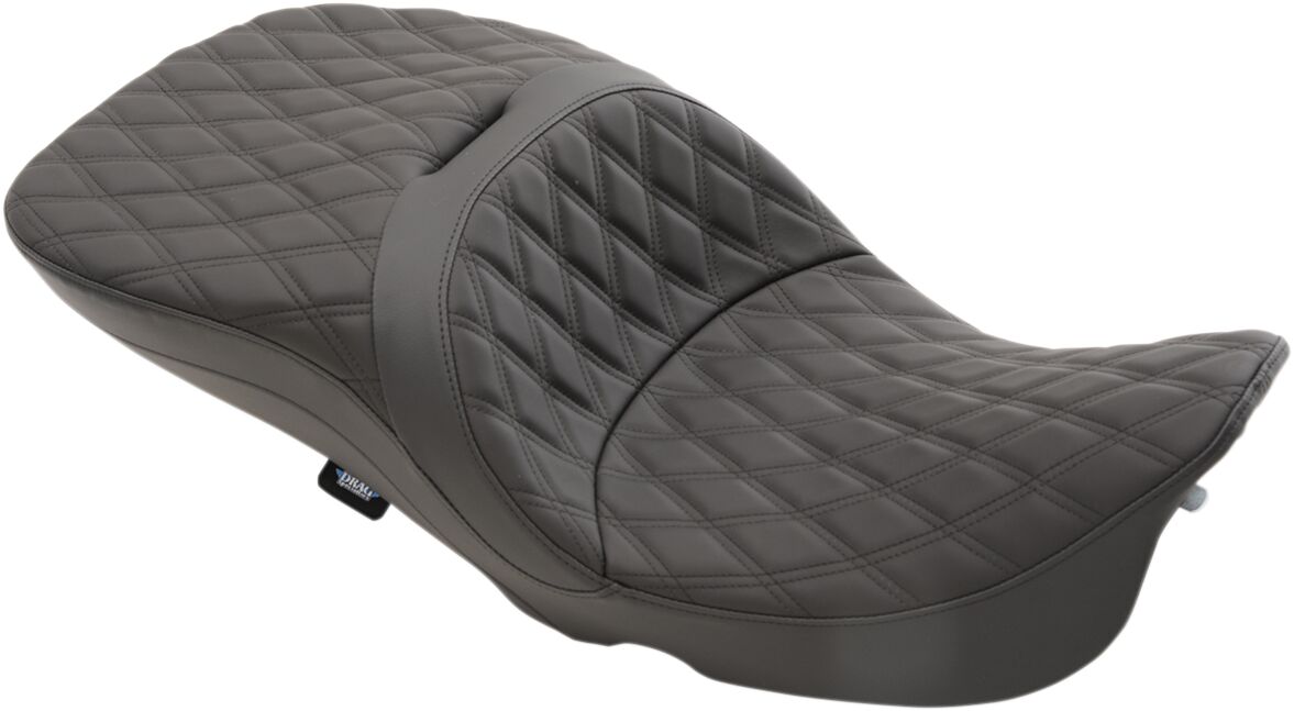 SEAT LARGE TOURING DOUBLE DIAMOND STITCH THAT ACCEPT FRAME MOUNTED BACKRESTS
