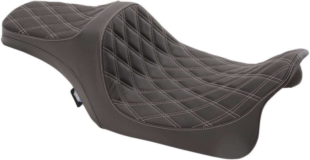 SEAT PREDATOR III DOUBLE DIAMOND BLACK/SILVER