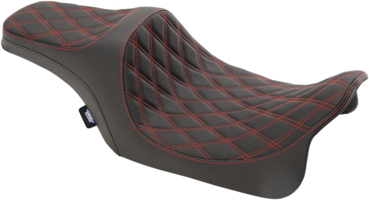 SEAT PREDATOR III DOUBLE DIAMOND BLACK/RED