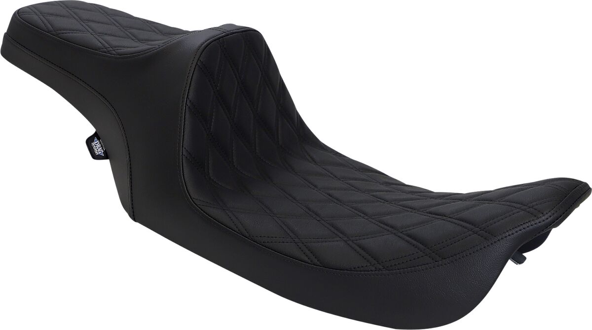 SEATS PREDATOR III DOUBLE DIAMOND VINYL BLACK/BLACK