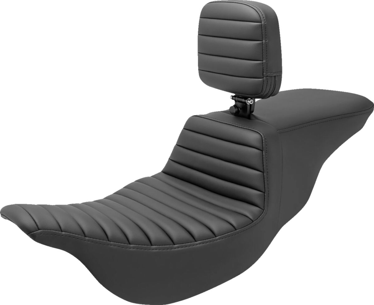 Tour Step Up Seat - Rider Backrest - Tuck-n-Roll - FL '08-'22