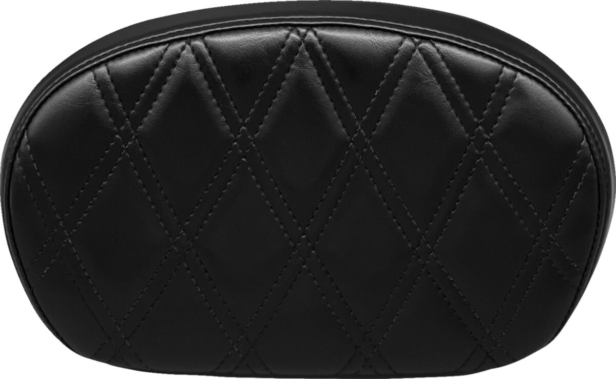 Sissy Bar Pad - Shiny - Double Diamond - Medium