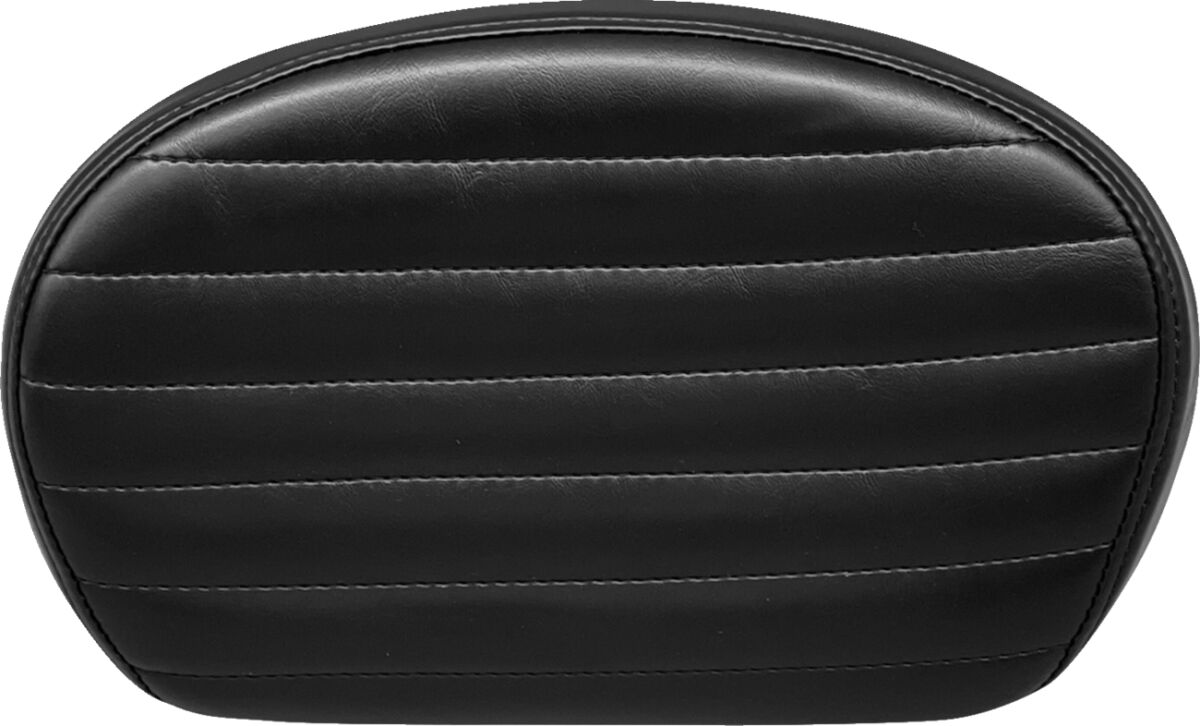 Sissy Bar Pad - Pleated - Shiny - Medium