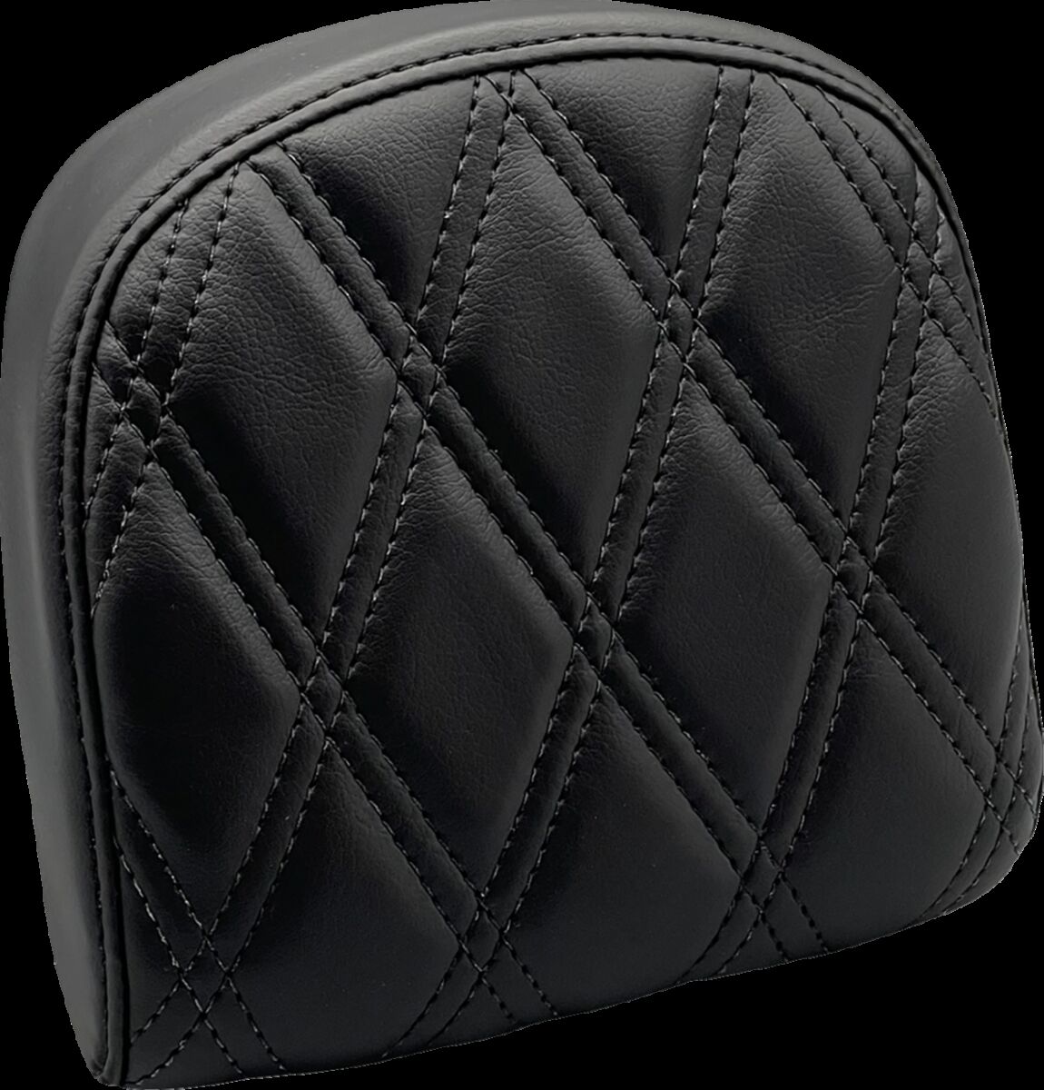 Sissy Bar Pad - Double Diamond - Dull - Small