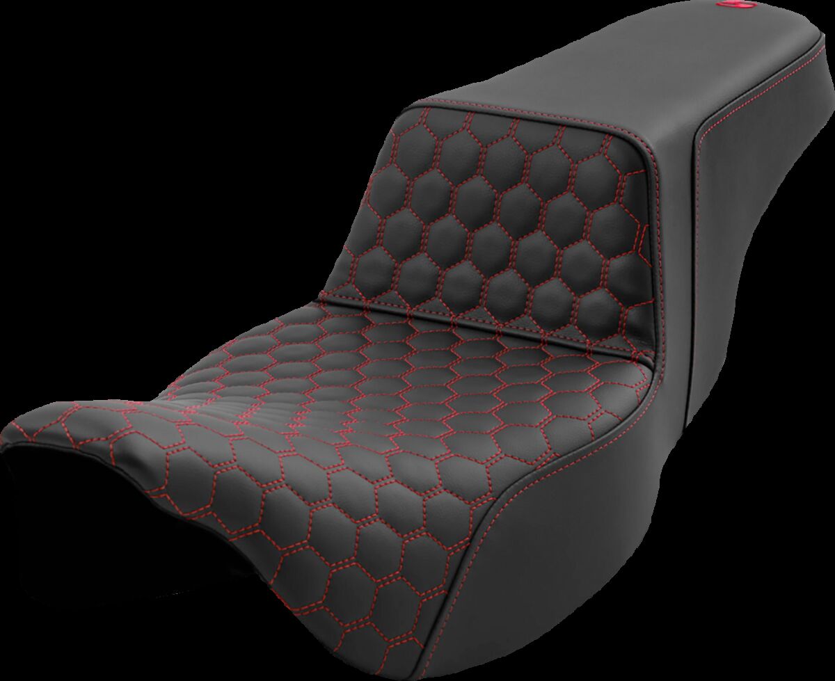Step-Up Seat - Extended Reach - Red Stitch