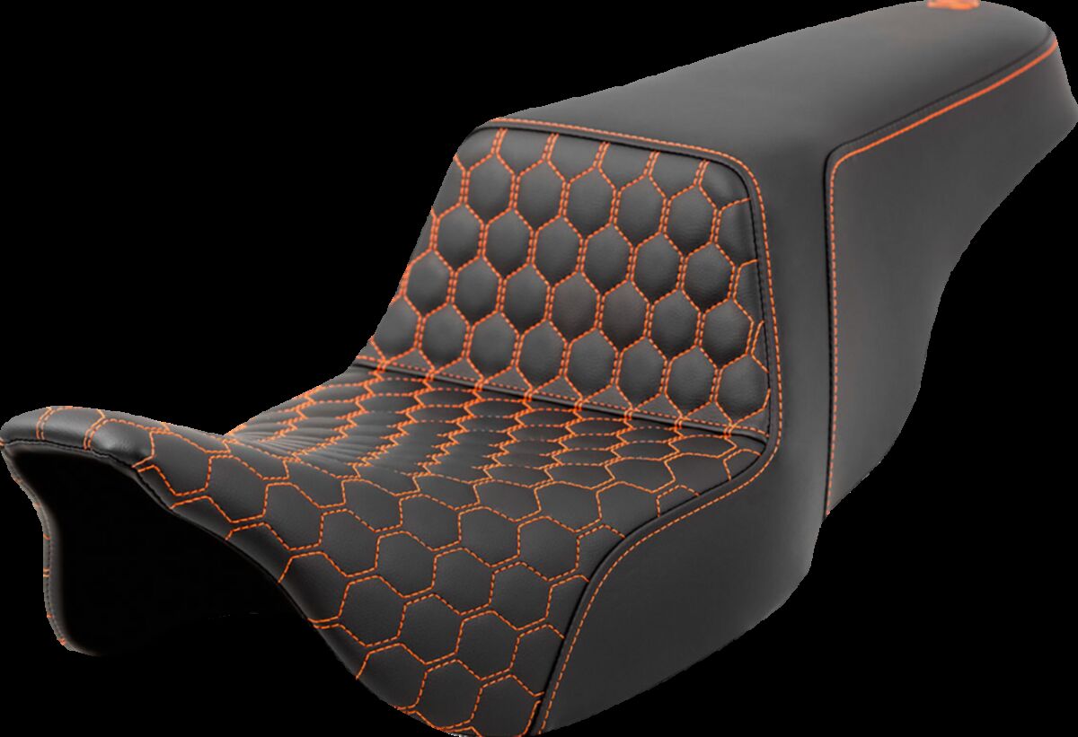SEAT STEP UP HC ORANGE STITCH