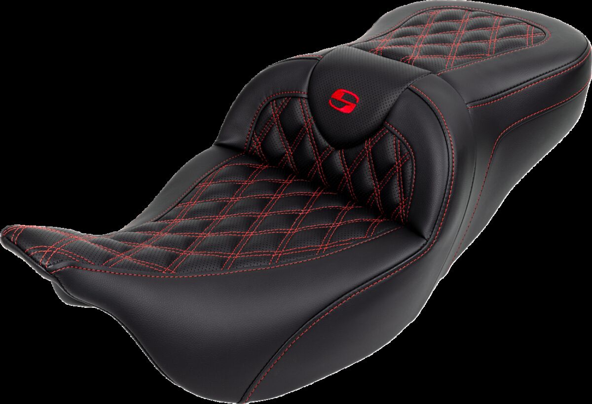 SEAT ROADSOFA LS W/BR RED STITCH