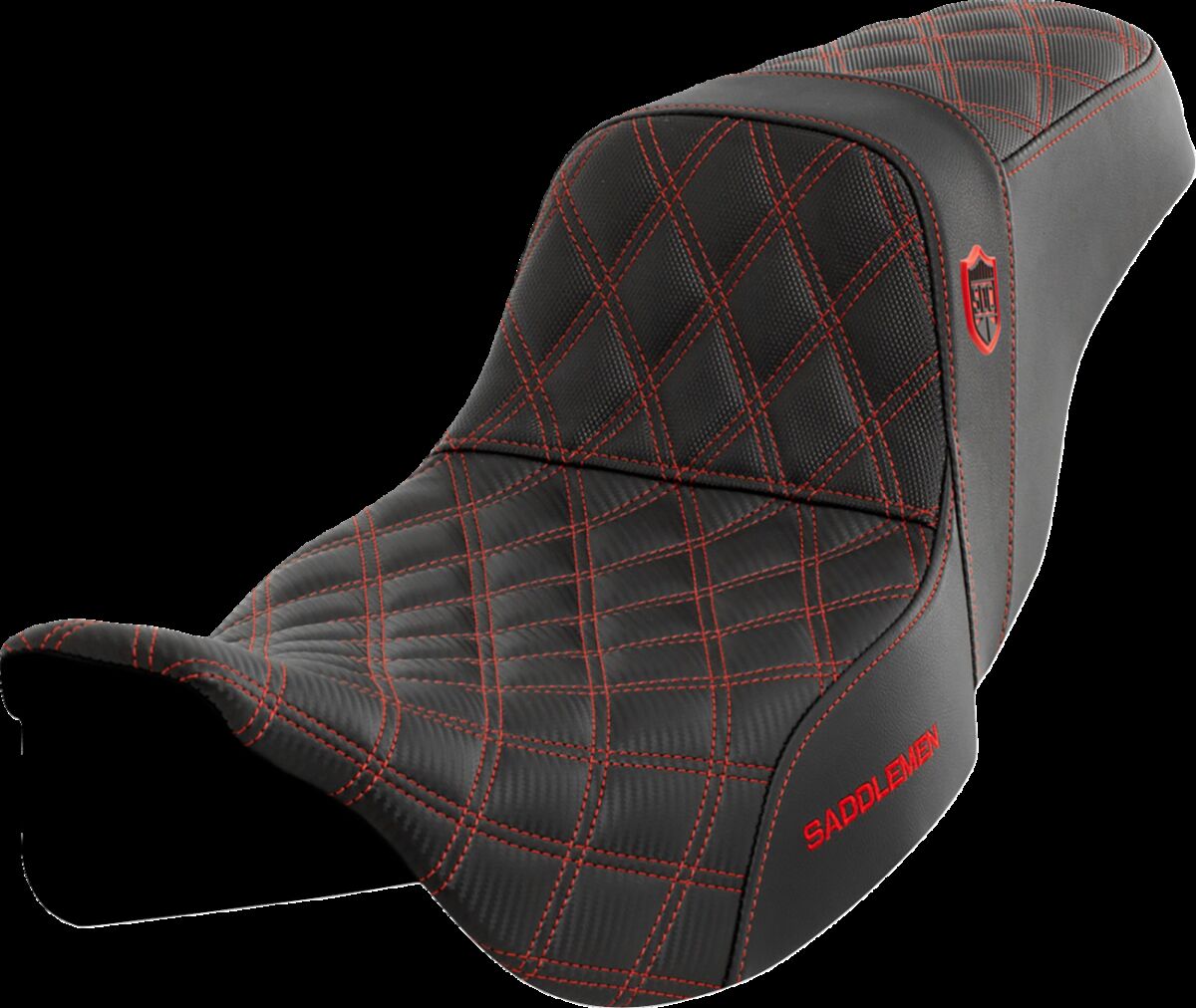 Pro Series SDC Performance Seat - without Backrest - Red Stitch