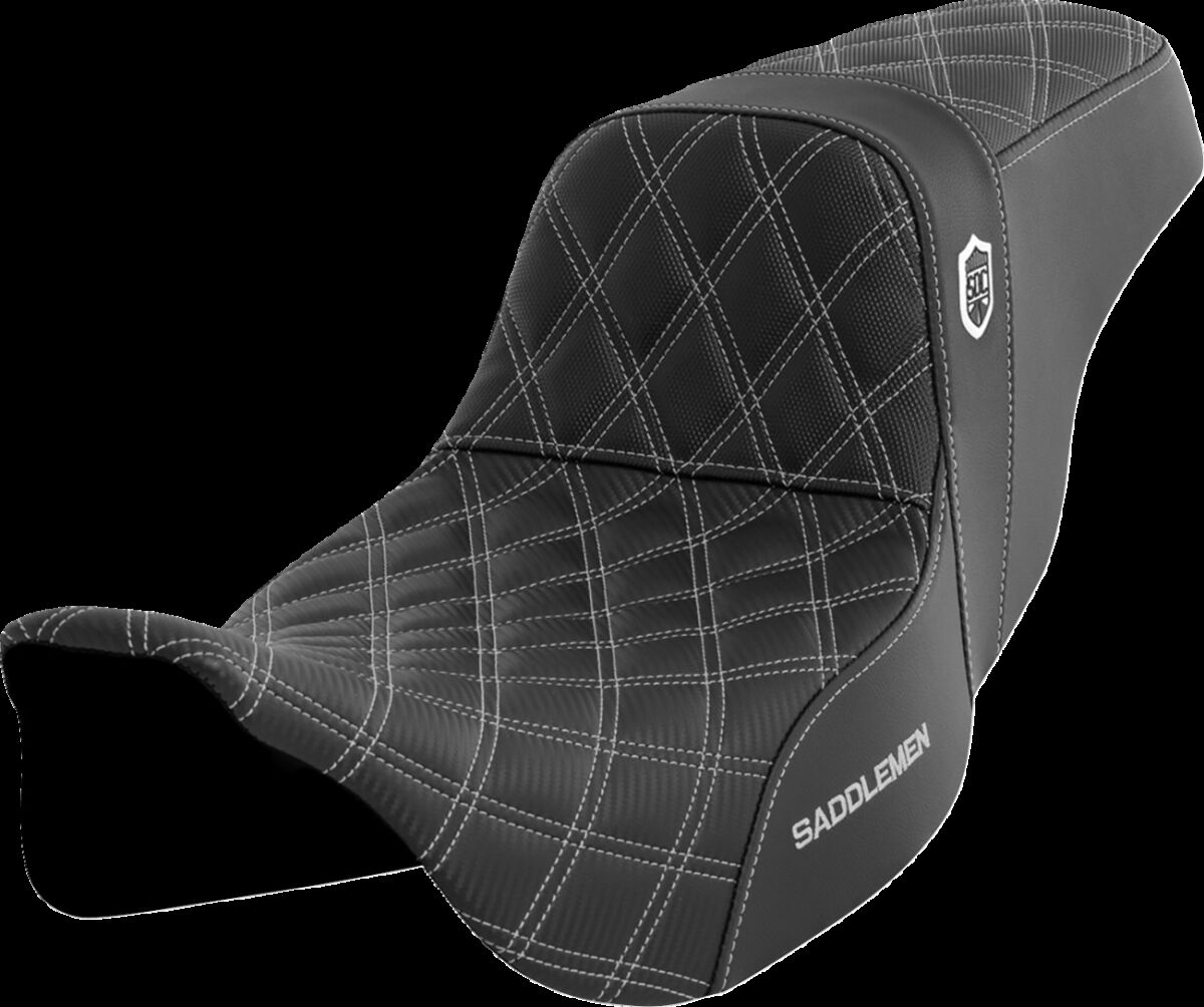 Pro Series SDC Performance Seat - without Backrest - Silver Stitch