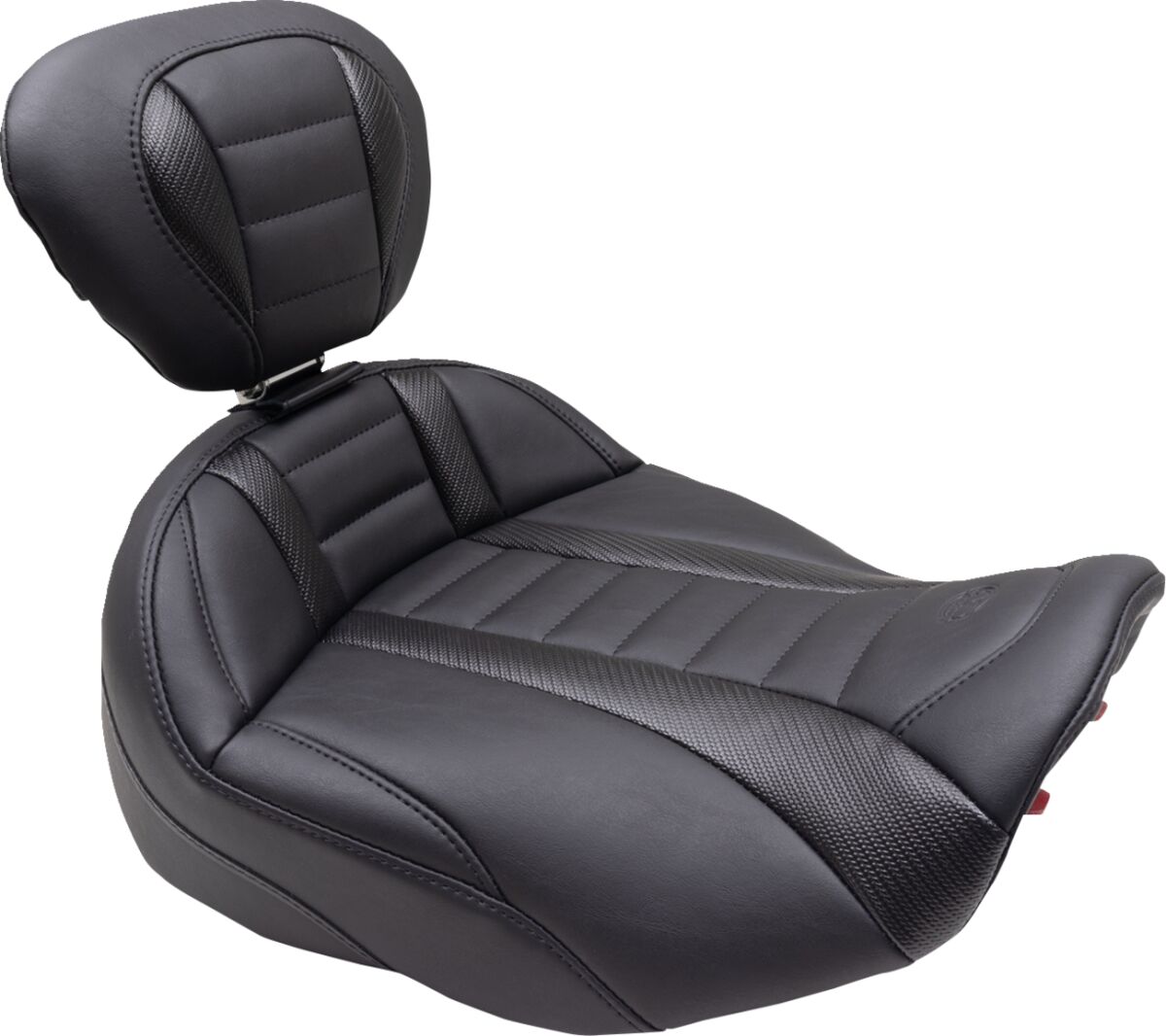 SEAT DELUXE TOURING SOLO W/ DBR BLACK