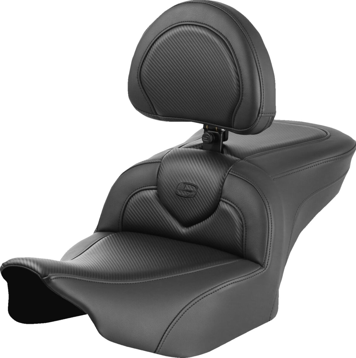 RoadSofa™ Seat - with Backrest - Carbon Fiber