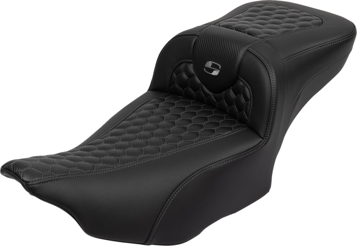 RoadSofa™ Seat - with Backrest - Gray Stitch - Extended