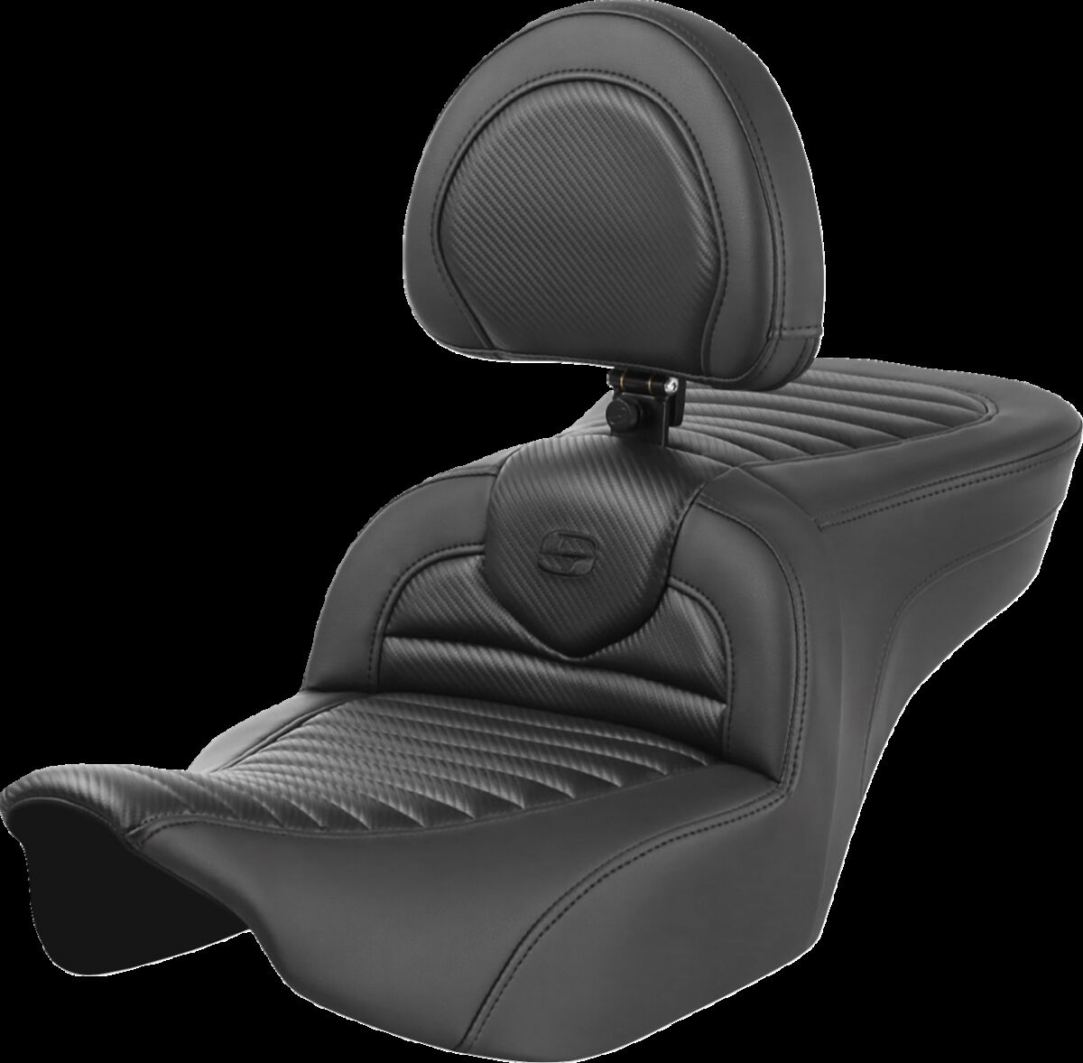 RoadSofa™ Seat - with Backrest - Carbon Fiber