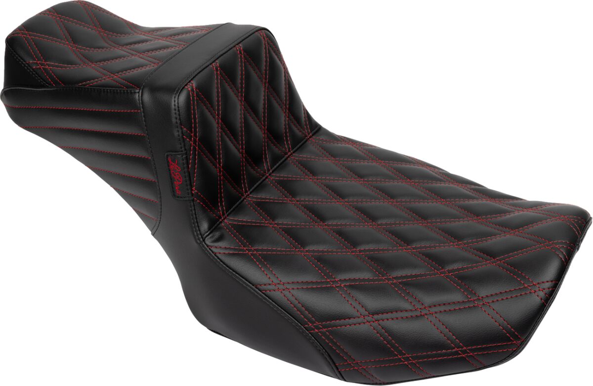 SEAT TAILWHIP DADDY LL RED DBL DMD 23,24 FLHXSE/FLTRXSE