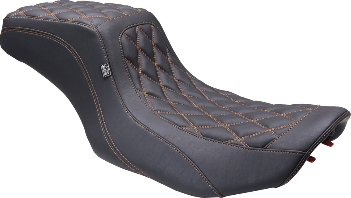 SEAT SQUAREBACK DDIAMOND BLACK ORANGE THREAD