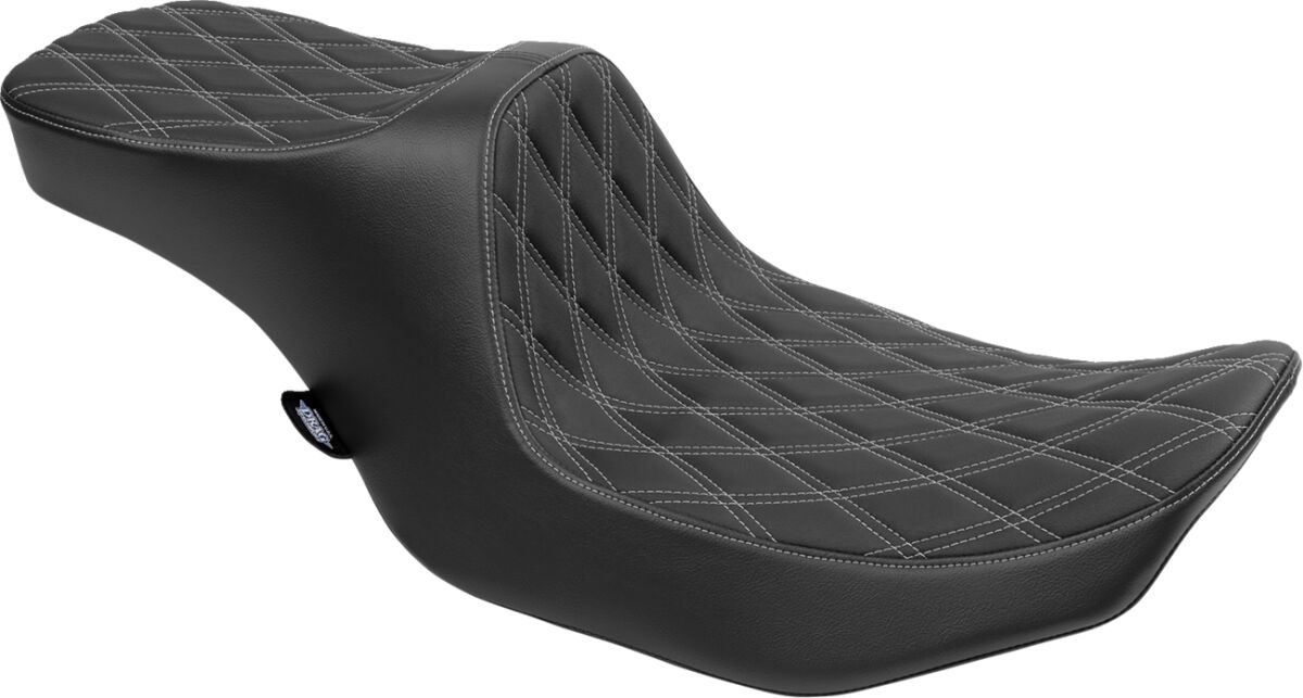 Predator II Seat - Double Diamond - Silver Stitching - FLT/FLH '23-'24