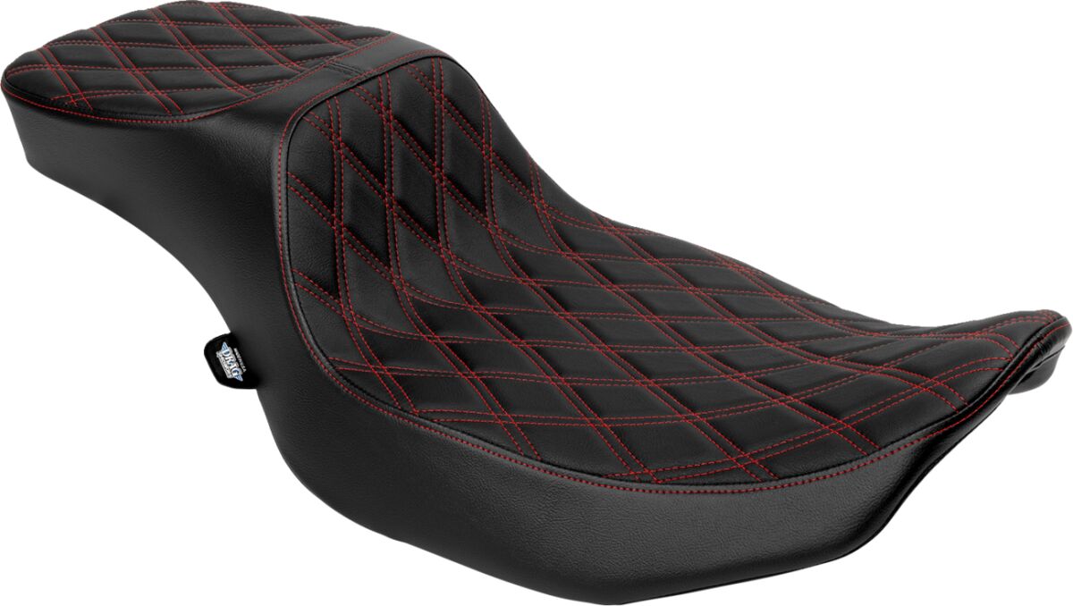 Seat Predator 2up Performance DD Red Vinyl Extended Reach