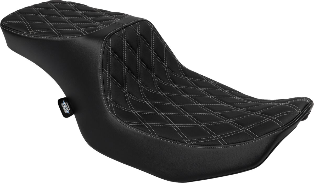 Seat Peformance Predator 2-up Double Diamond Silver Vinyl