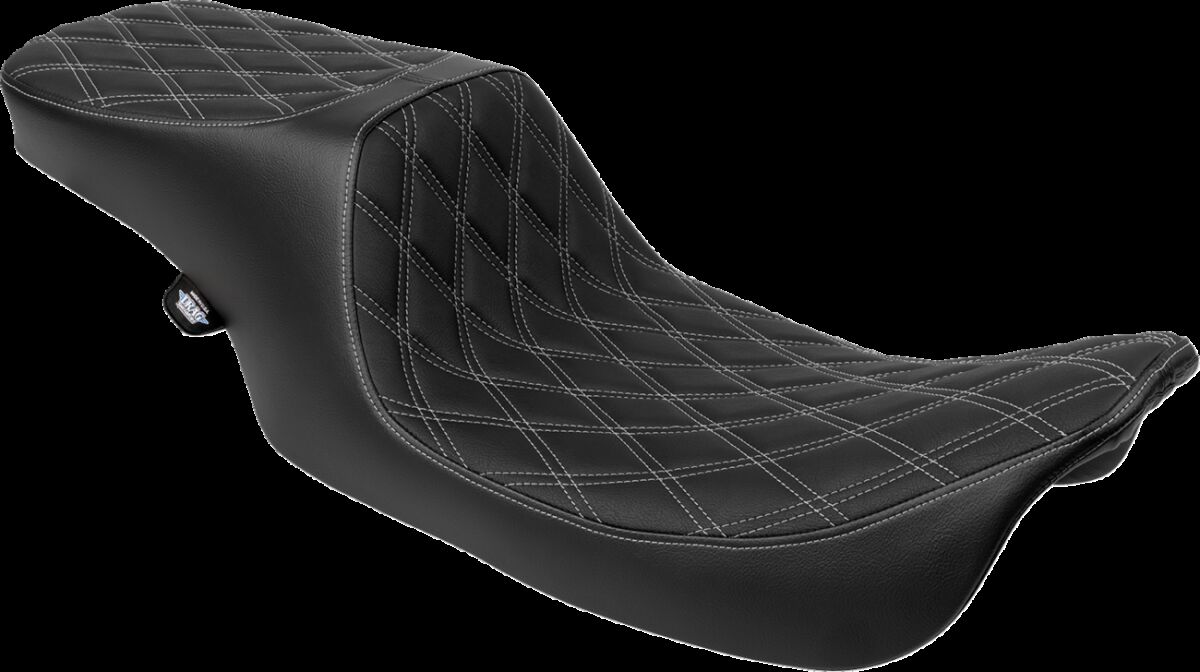 Predator 2-Up Seat - Double Diamond - Silver Stitching - FL