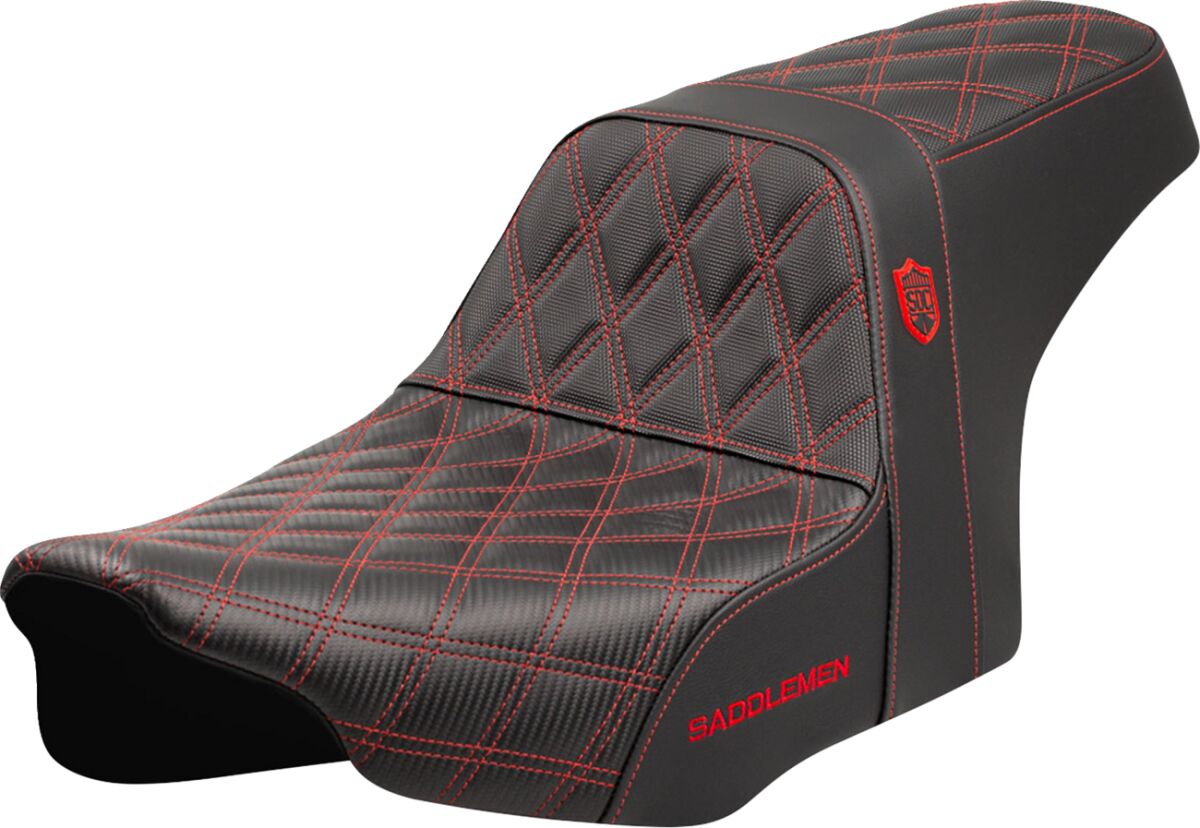 SEAT SDC PERFORMANCE GRIP RED STITCH