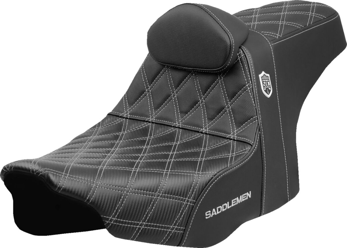 SEAT SDC PERFORMANCE GRIP W/ B/R SILVER STITCH