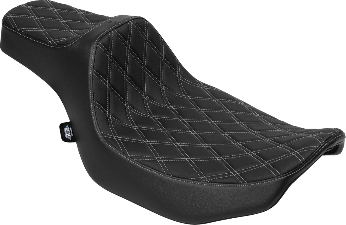 Seat Predator III Ext Reach Vinyl Silvr DD Stch Touring CVO