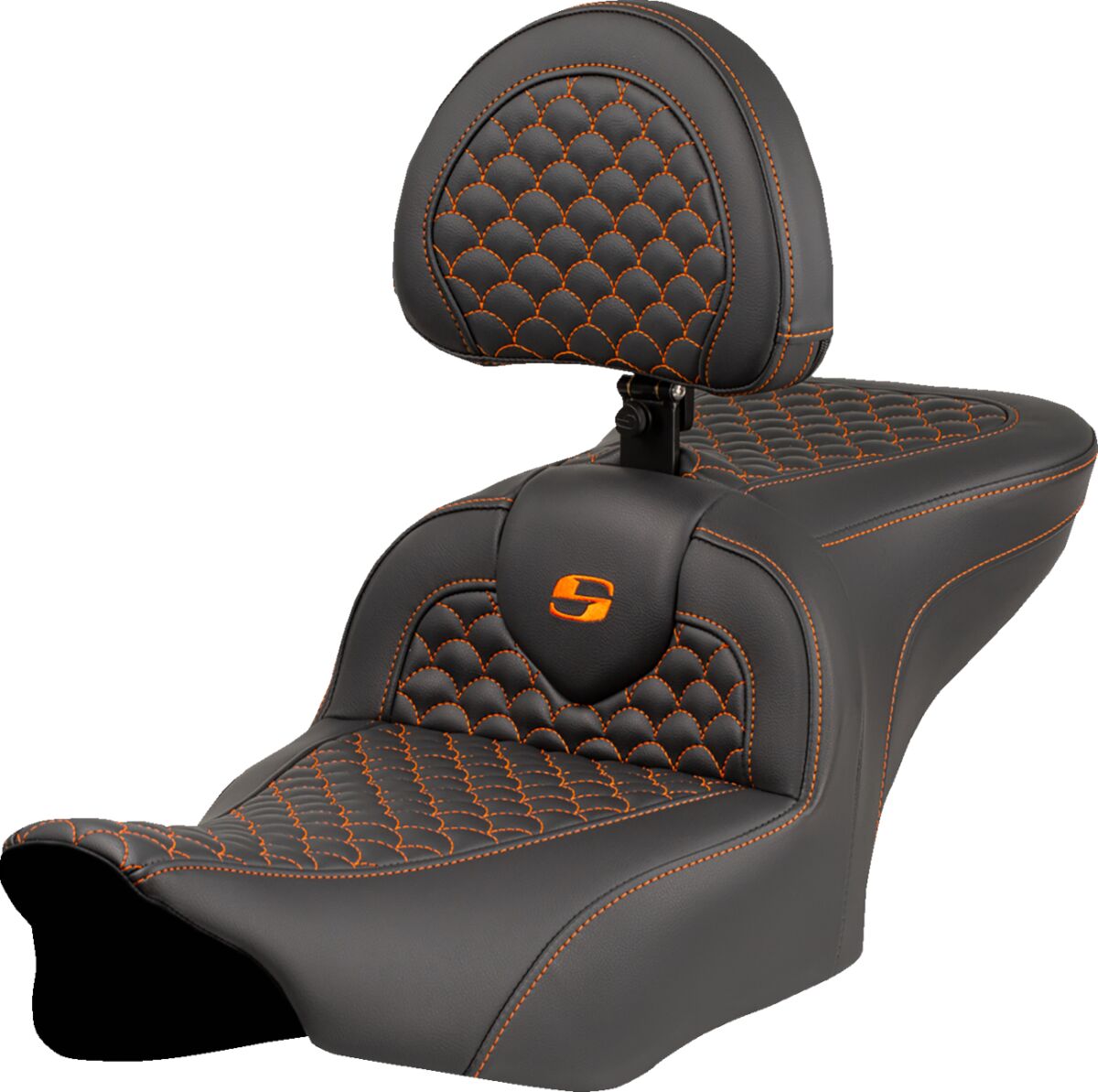 SEAT ROADSOFA DRAGON ORANGE STITCH W/ DRIVER BR