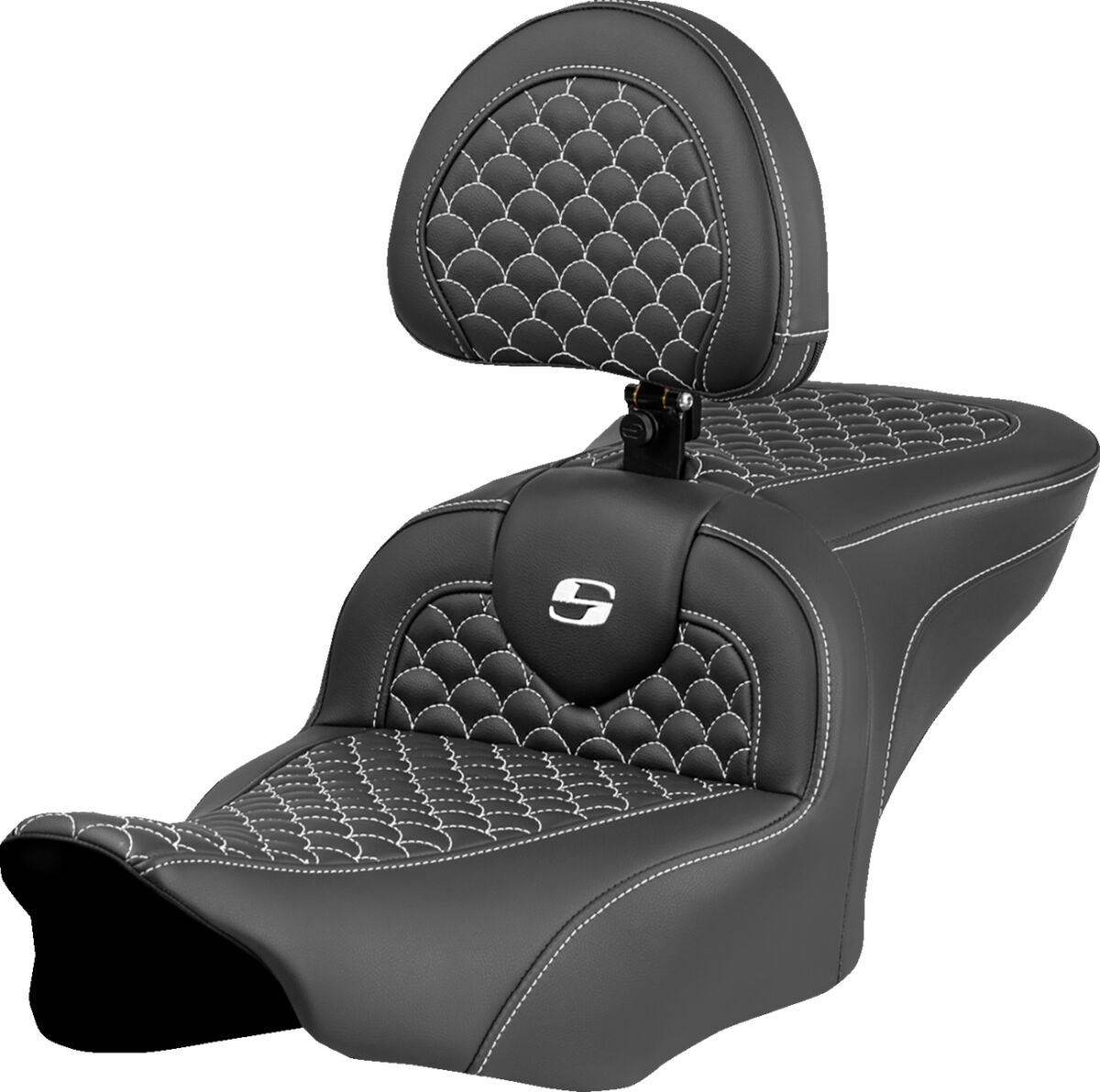 SEAT ROADSOFA DRAGON WHITE STITCH W/ DRIVER BR