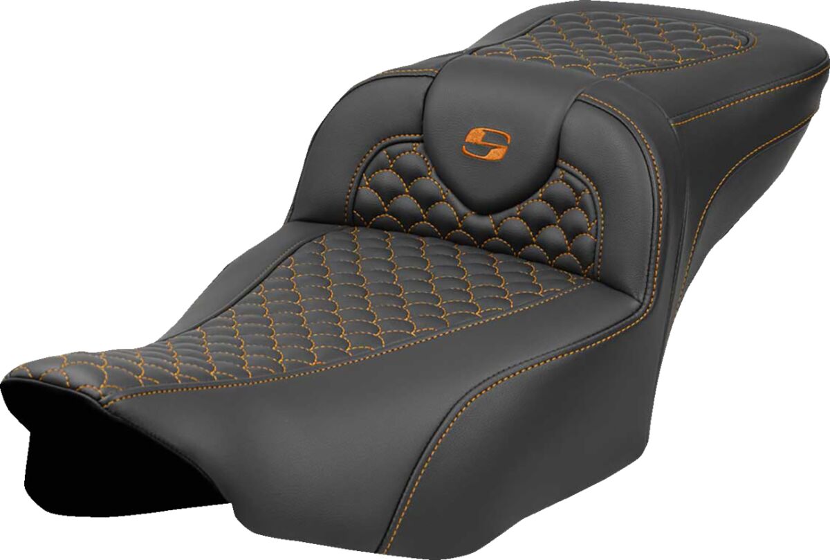 SEAT ROADSOFA DRAGON ORANGE STITCH EXT RCH