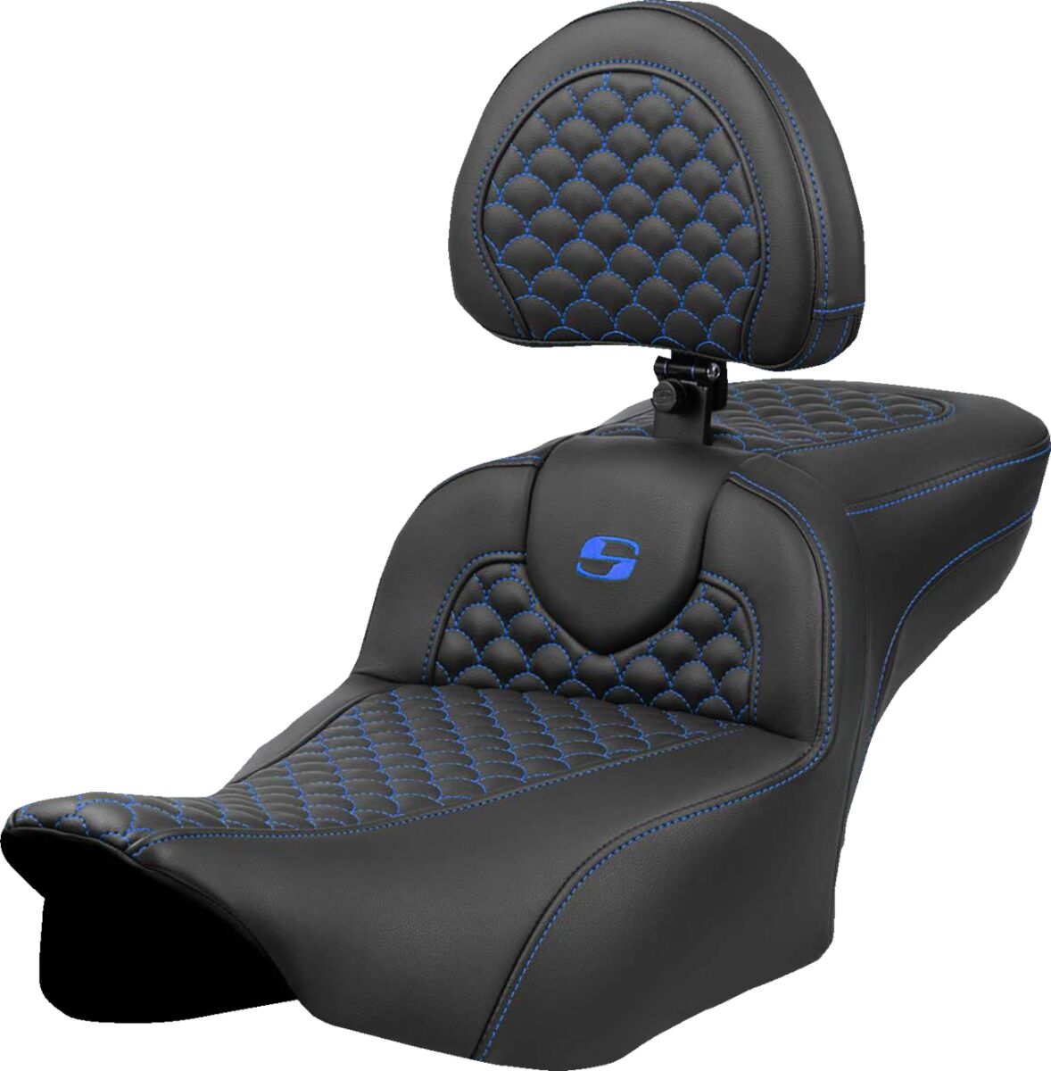 SEAT ROADSOFA DRAGON BLUE STITCH W/DRIVER BR EXT RCH