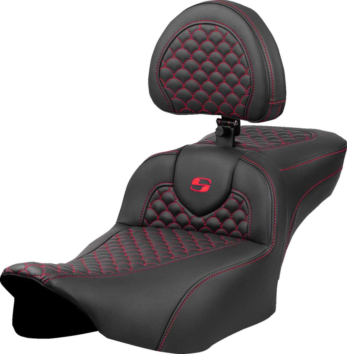 SEAT ROADSOFA DRAGON RED STITCH W/DRIVER BR EXT RCH